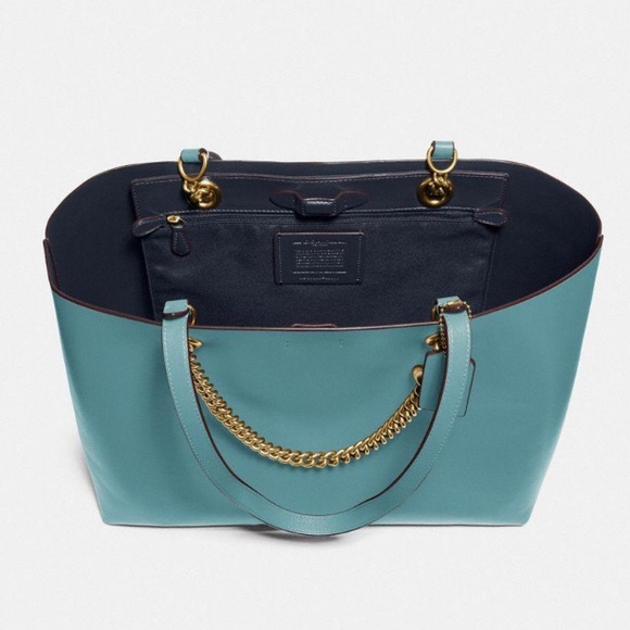Coach chain convertible tote (marine) - Picture 2 of 7